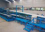 continuous pu sandwich panel line