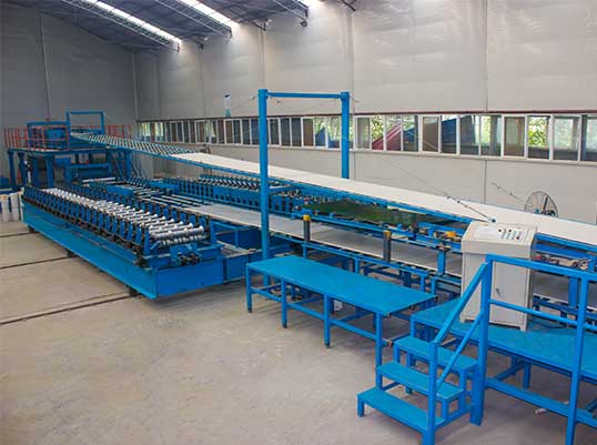 Continuous PU Sandwich Panel Line