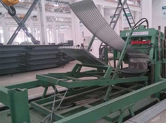 Corrugated Plate Arc Bending Machine