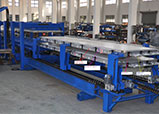 discontinuous pu sandwich panel line