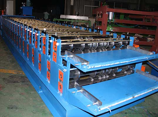 Double Layer Roll Forming Machine