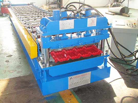 Glazed Tile Roof Sheet Roll Forming Machine
