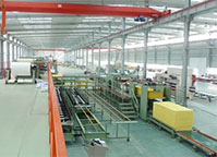 Rock Wool Sandwich Panel Line