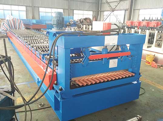 Roof Sheet Roll Forming Machine